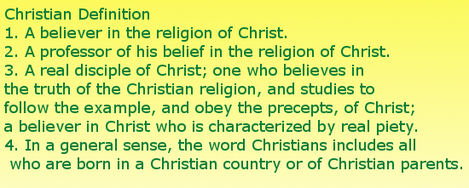what does Christianity mean